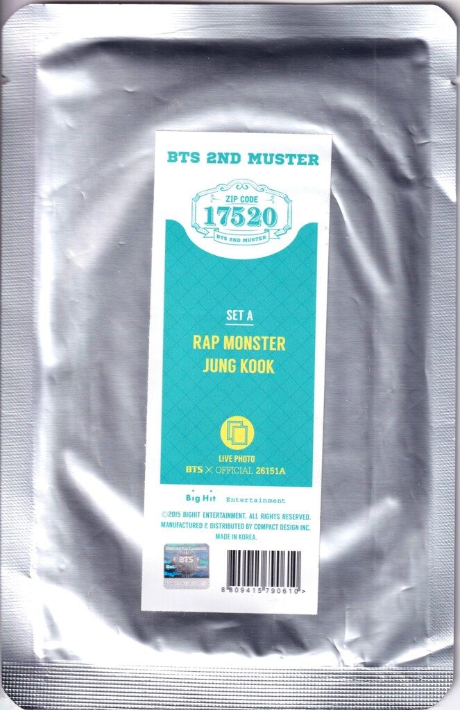 BTS 2nd Muster Zip Code 17520 Live Photo (J-Hope) | eBay