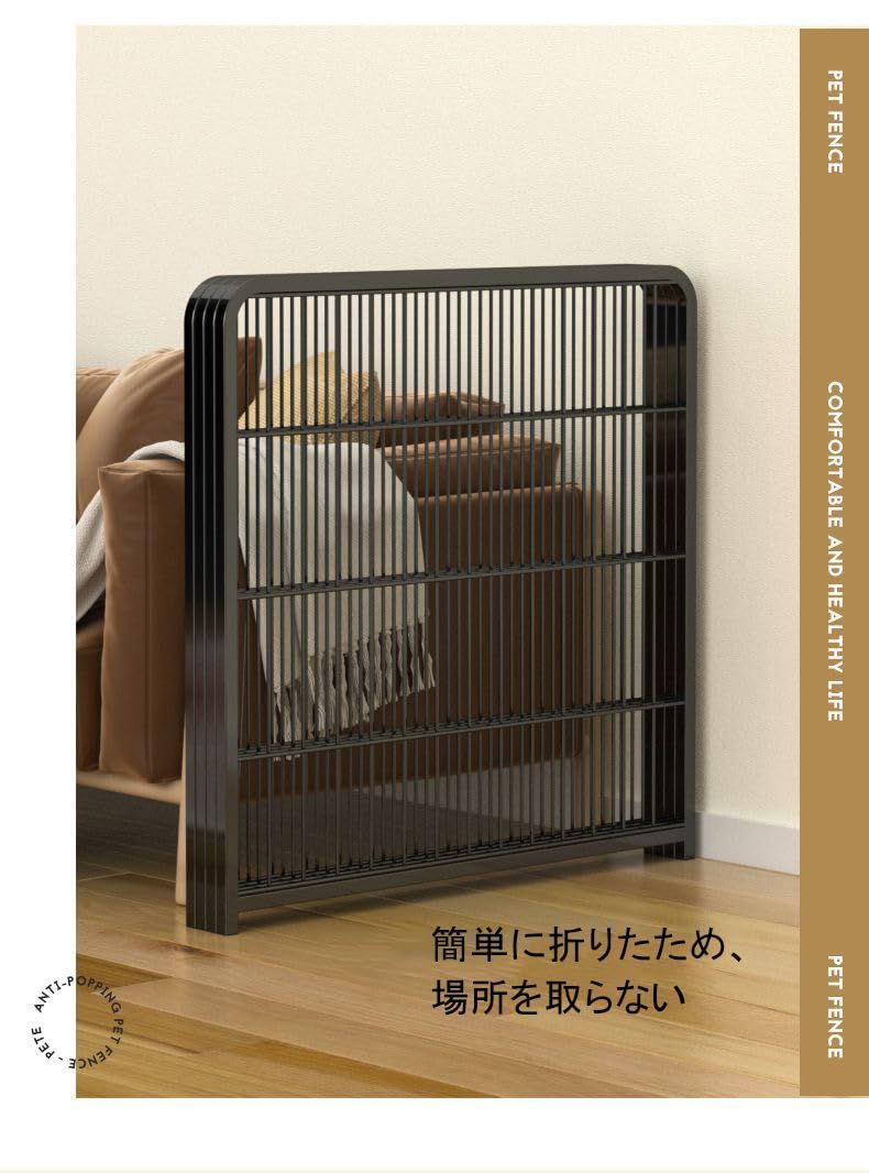 【売れ筋】【大バズり】ホワイト 屋外 室内 120×60cm 犬用 折りたたみ 工具不要 簡単組み立て 接続式 6枚 セット 小型犬 ケージ 自立 柵 置くだけ ドア付き ペットフェンス サークルケージ 犬 ペットサークル