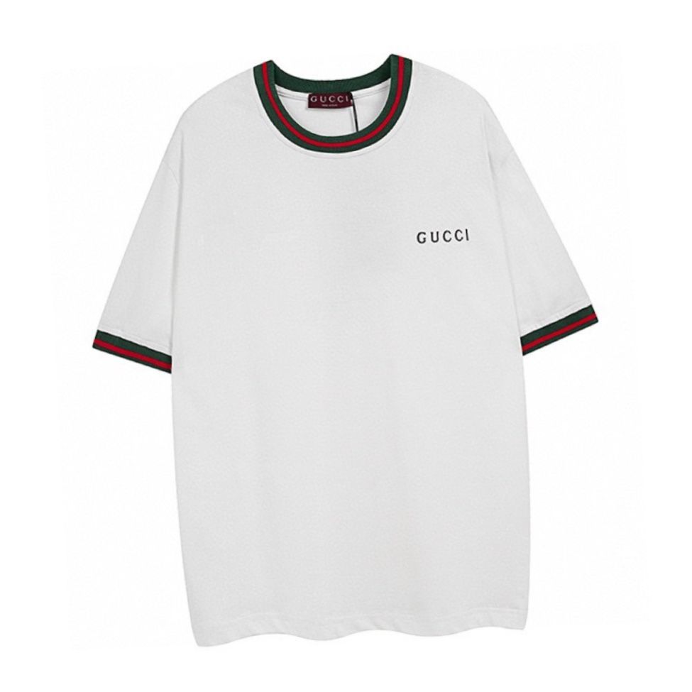 正規品 本物 GUCCI グッチ ボーダーロゴTシャツ XSサイズ 正規品 gucci 