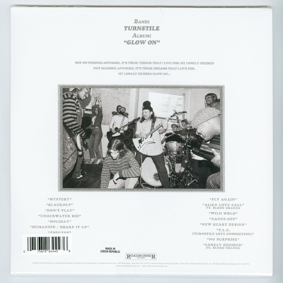 EU新品☆Turnstile/Glow On☆EU Reissueアナログ - メルカリ