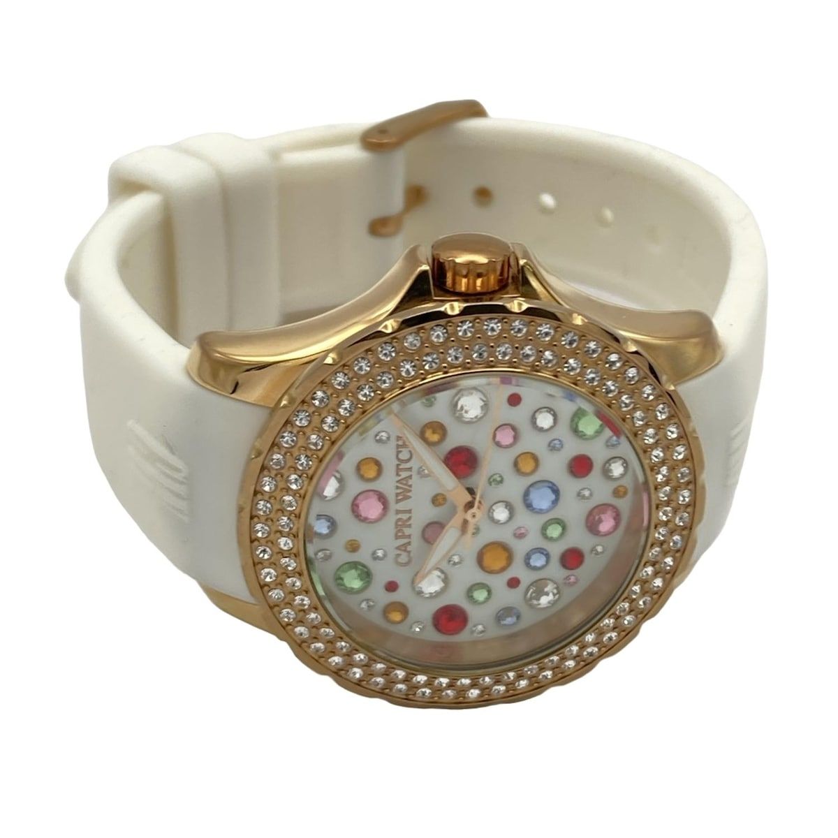 CAPRI WATCH ストーン装飾 腕時計 CAPRI WATCH(カプリウォッチ) 腕時計 - 316L ボーイズ ライン