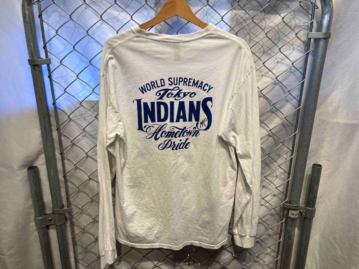 東京インディアンズ　ロンT Lサイズ 美品 TOKYO INDIANS 東京インディアンズ ロンT Lサイズ 東京インディアンズ