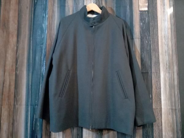 【タグ付き】ATON エイトン SUPER 160S DOUBLE SAXONY ウールジャケット JKAGSW0903 チャコールグレー 04 