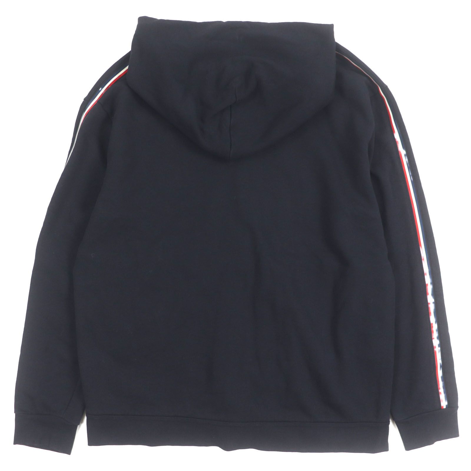正規品 MONCLE MAGLIAモンクレール:トリコロールジップアップパーカー 美品▽MONCLER モンクレール 2020年製 MAGLIA コットン100% ロゴ