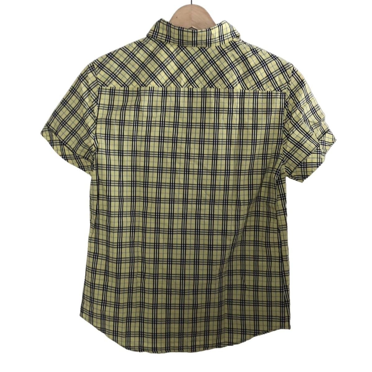 BURBERRY バーバリー　ブルーレーベル　半袖　ブラウス　38 シャツ Burberry Blue Label(バーバリーブルーレーベル) 半袖シャツ