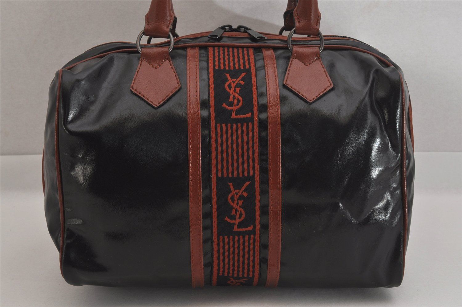 YVES SAINT LAURENT イヴサンローラン ハンドボストンバッグ