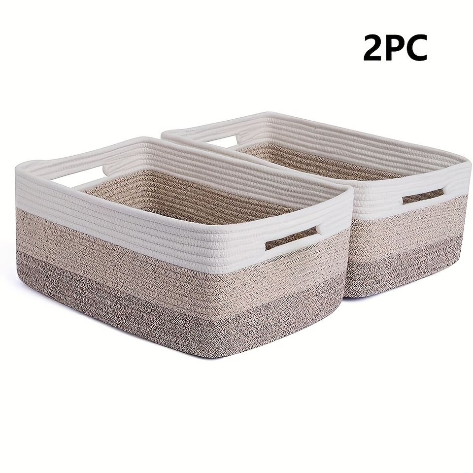 織物収納バスケット｜衣類