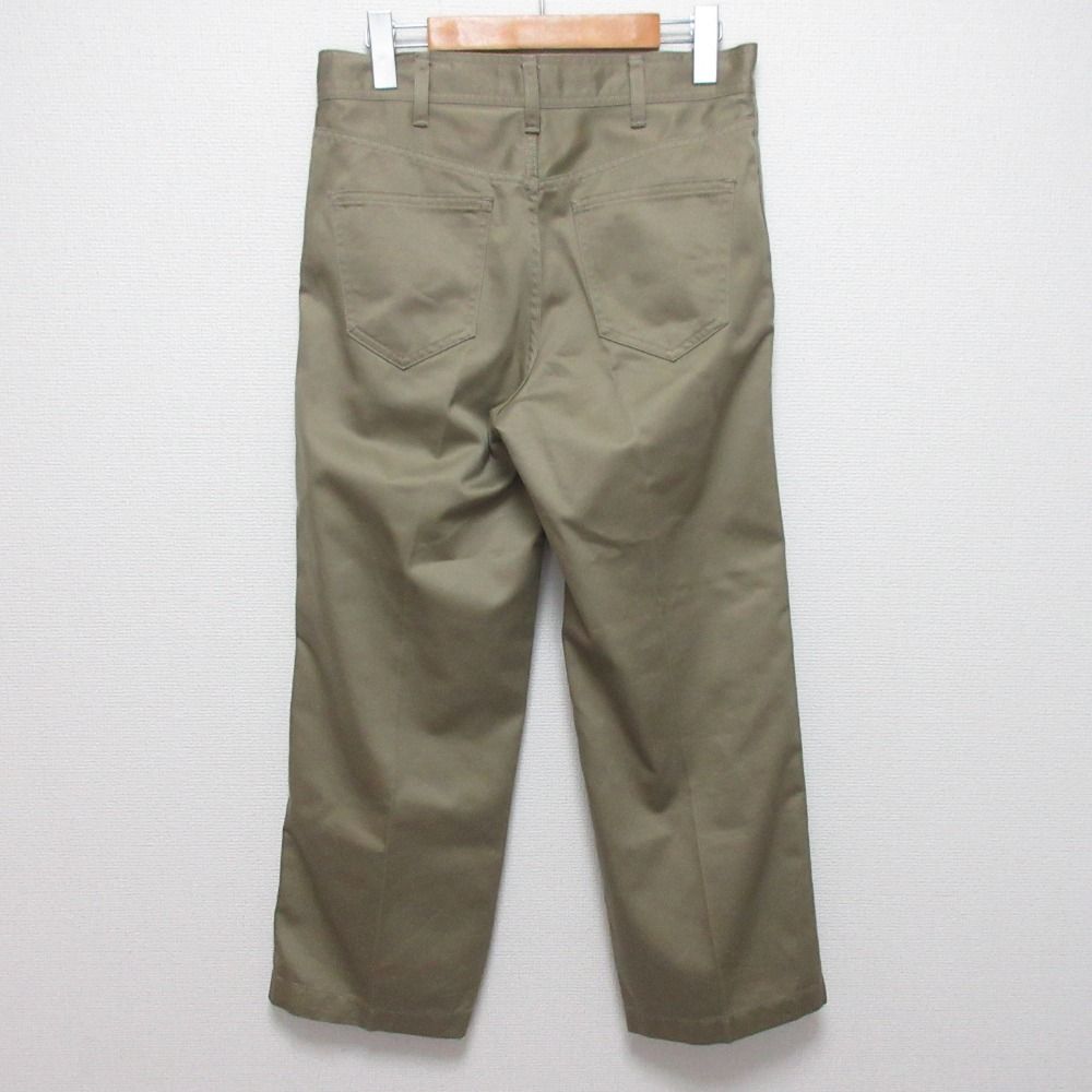 CELINE セリーヌ チノパンツ サイズ26 カーキベージュ レディース 古着