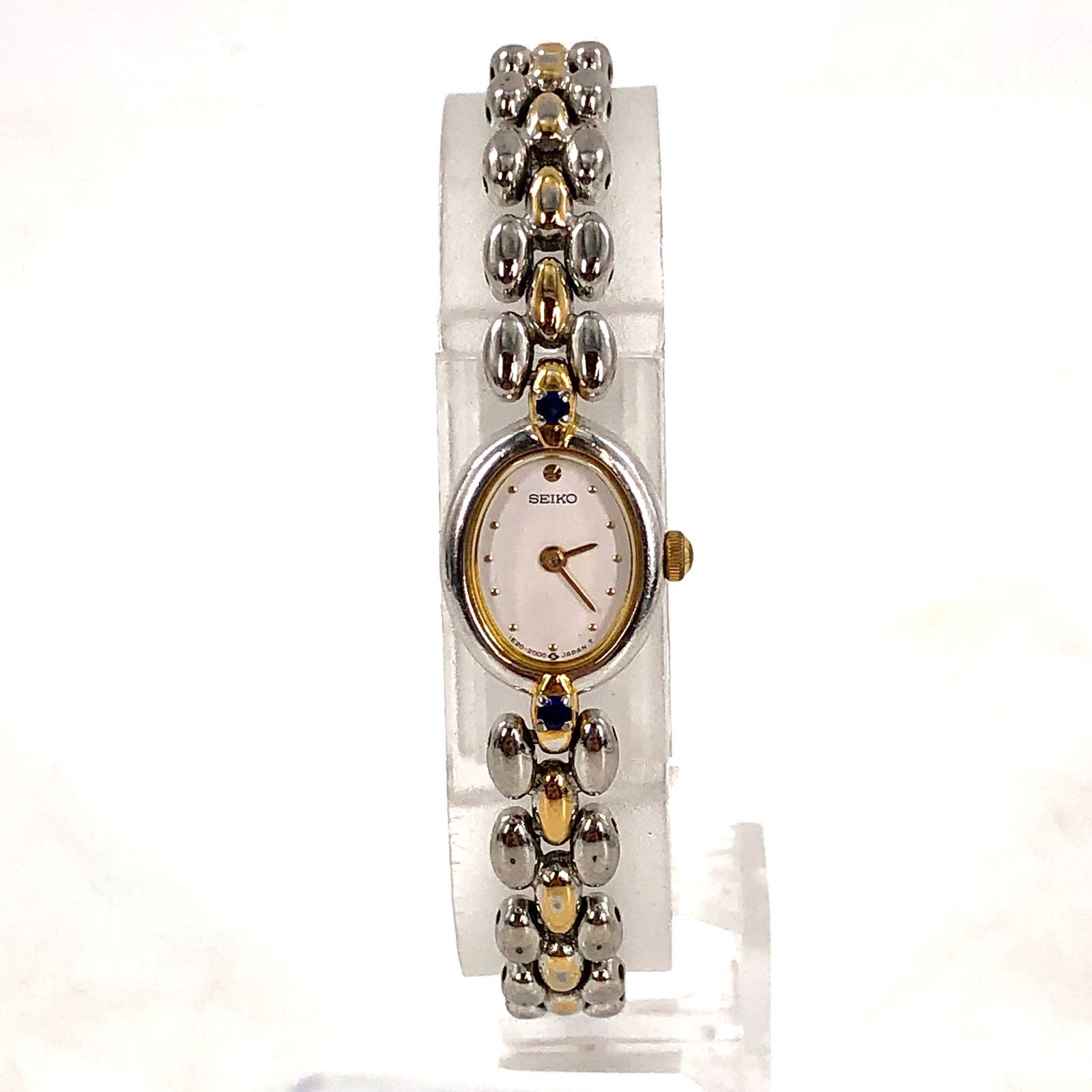 美品】 SEIKO 腕時計 ブレスウォッチ 1E20-6160 SEIKO セイコー