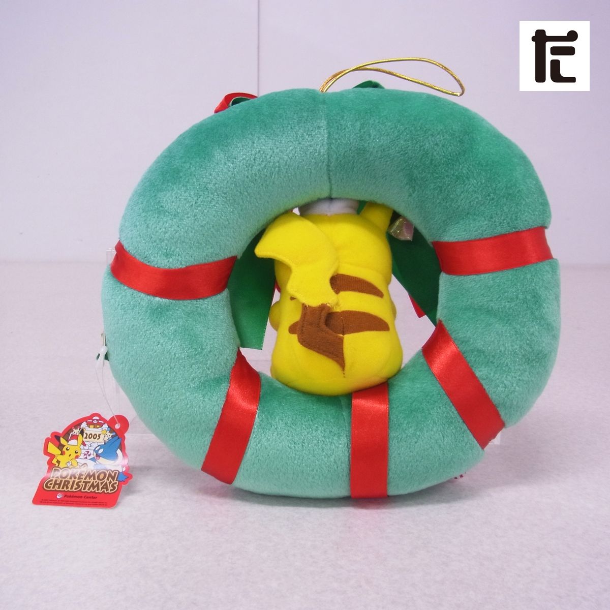 ポケモンセンター クリスマスリース ピカチュウ ぬいぐるみ 2005