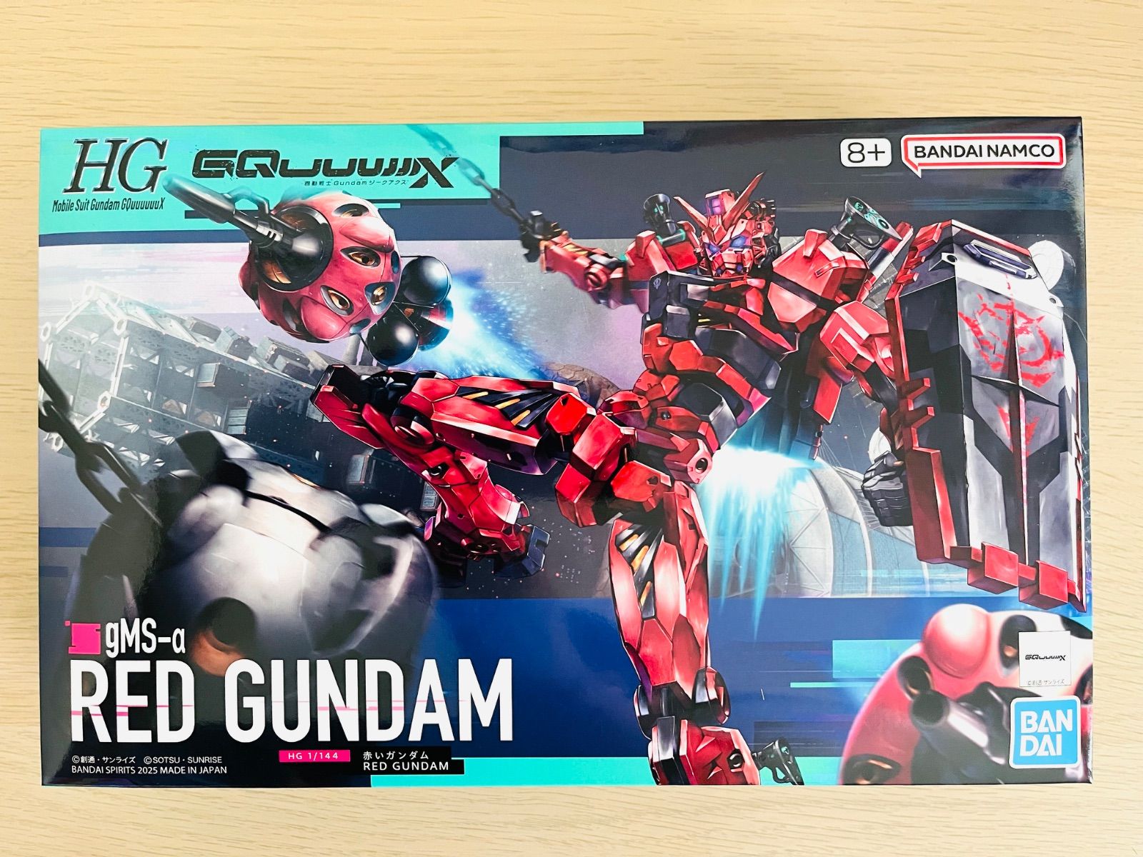 HG 1/144 GQuuuuuuX ジークアクス & 赤いガンダム HG 1/144 赤いガンダム | GOODS | 機動戦士Gundam GQuuuuuuX
