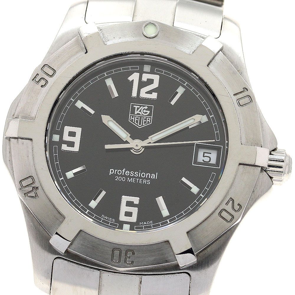 nskzタグホイヤーWL1110 Near MINT] TAG Heuer Kirium Aquarcer WL1110 F1 White Men's