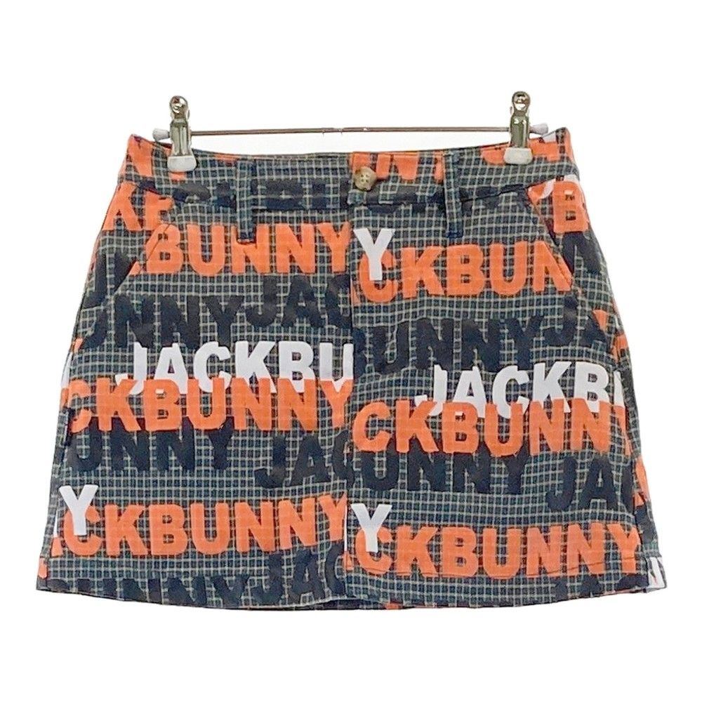 サイズ：0 JACK BUNNY ジャックバニー インナー付 スカート 総柄