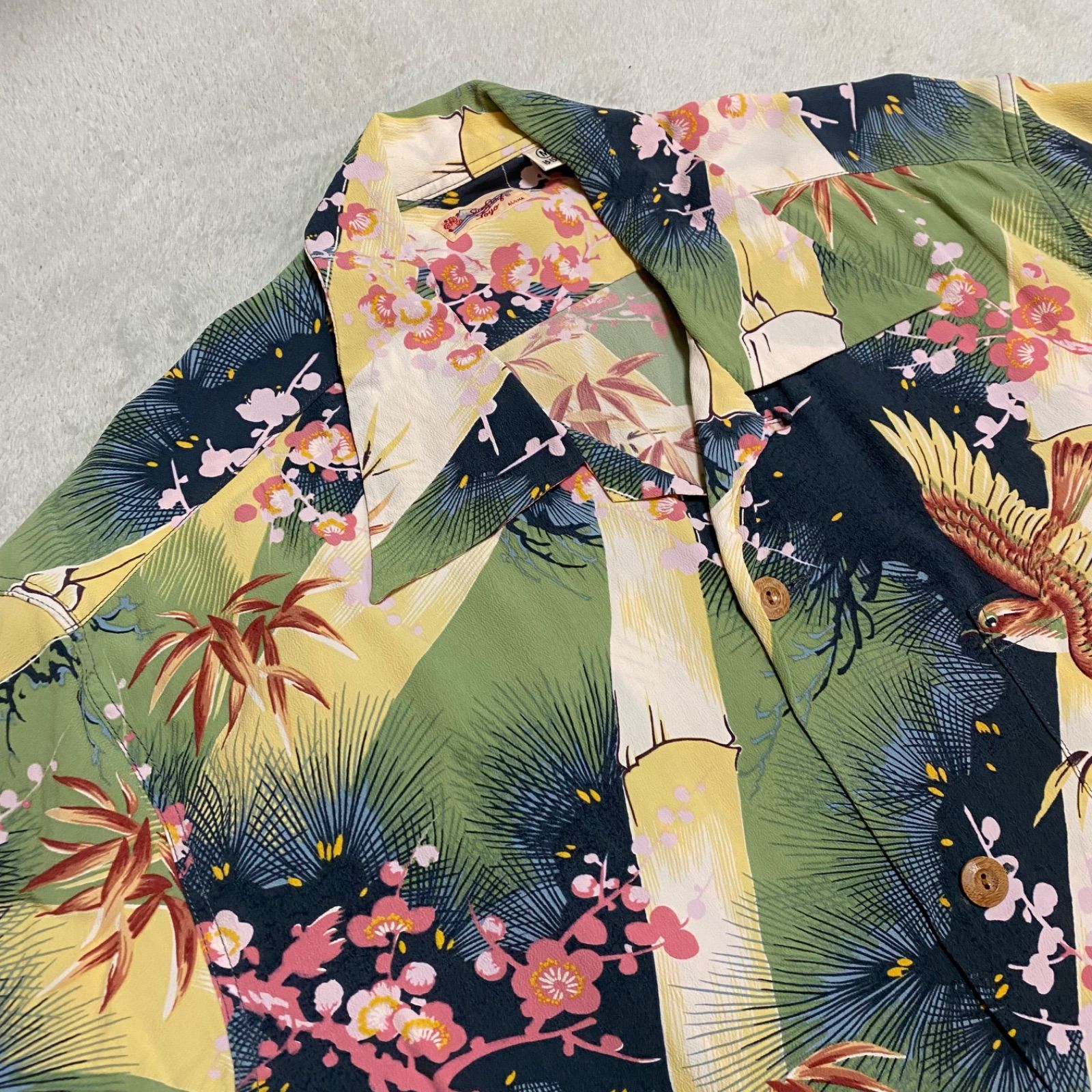 Sun Surf 東洋エンタープライズ アロハシャツ Sサイズ　竹柄　サンサーフ SUN SURF サンサーフ アロハシャツ スペシャルエディション 2025