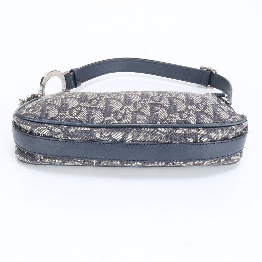 美品 クリスチャンディオール トロッター レザー ショルダーバッグ  