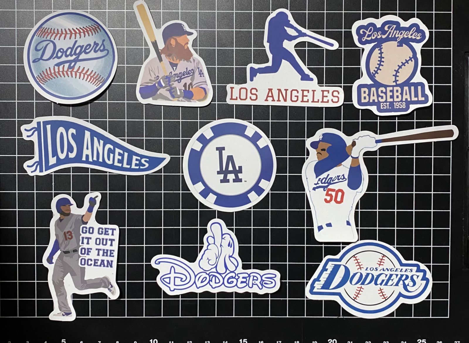 新品・未開封☆MLB「LA」ロゴ カラビナ - 小物