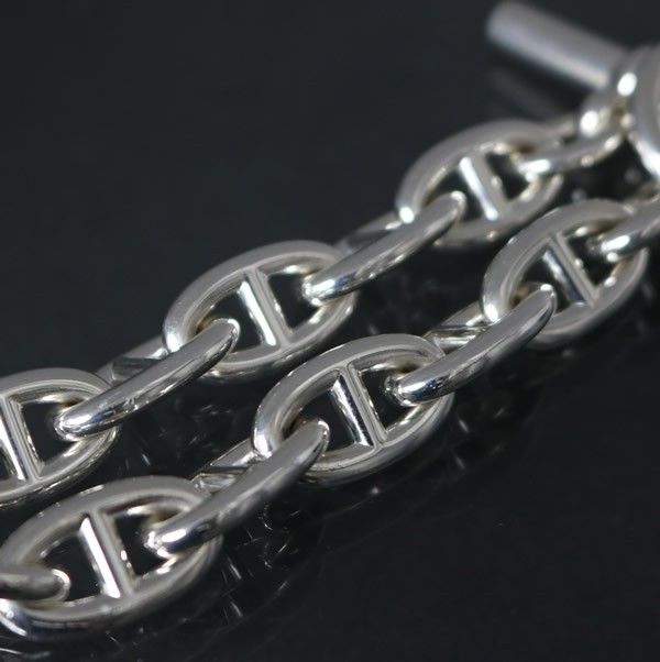 HERMES 銀座店 エルメス シェーヌダンクル MM ブレスレット 13リンク