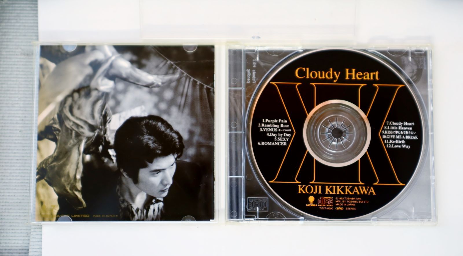 国内盤CD☆吉川晃司/K ji Kikkawa□ Cloudy Heart □4988006111462