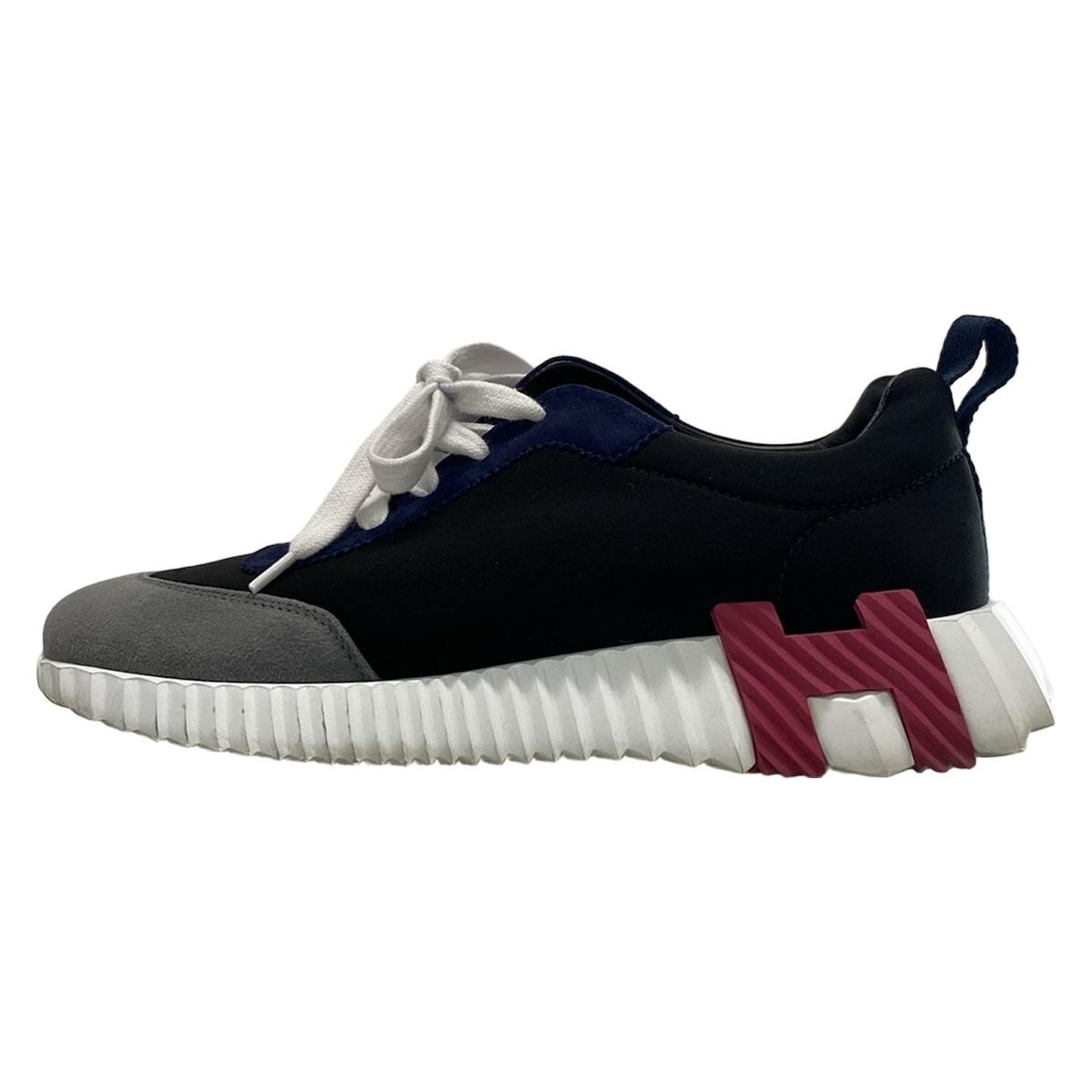 エルメス バウンシング ネイビー スニーカー 37 【公式通販】