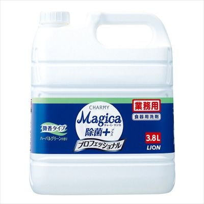 まとめ買い-3点セット 業務用ＣＨＡＲＭＹＭａｊｉｃａ除菌 プロフェッショナル微香ハーバルグリーンの香り 食器用洗剤