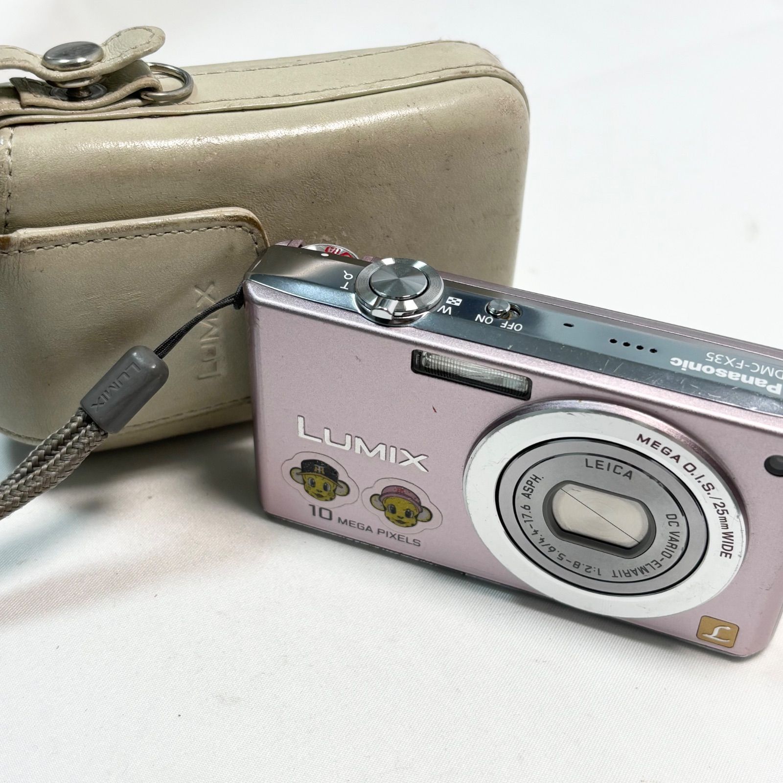 【送料無料】Panasonic/パナソニック/LUMIX/ルミックス/DMC-FX35/コンパクトデジタルカメラ/デジカメ/ピンク/撮影/写真/品/動作品/稼働品
