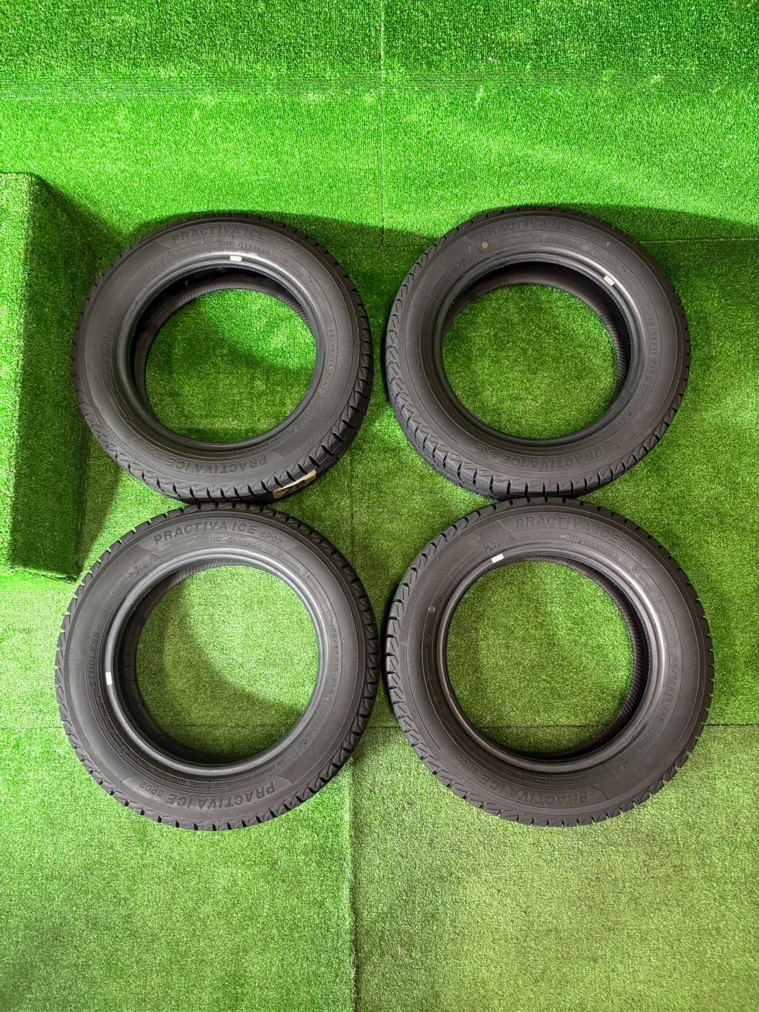 イエローハット PRACTIVA ICE BP02 155⁄65R13 2024年製 冬タイヤ