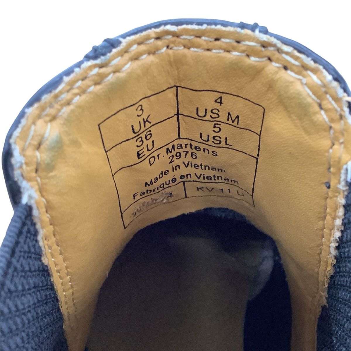 Dr.Martens ドクターマーチン サイドゴア ブーツ SIZE UK3 22～23cm相当 ブラック KIN-KAAI_COM