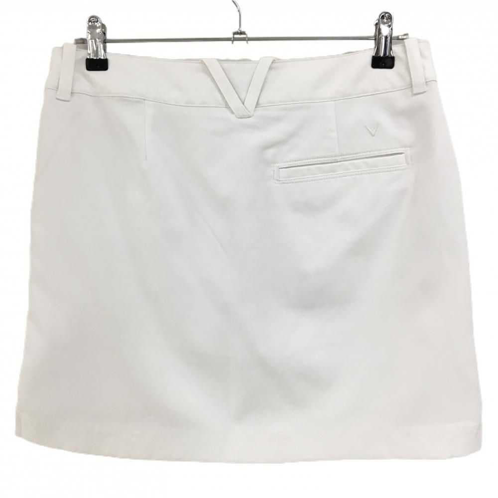 キャロウェイ スカート 白 内側内側インナーパンツ OPTI DRI レディース 8 ゴルフウェア Callaway