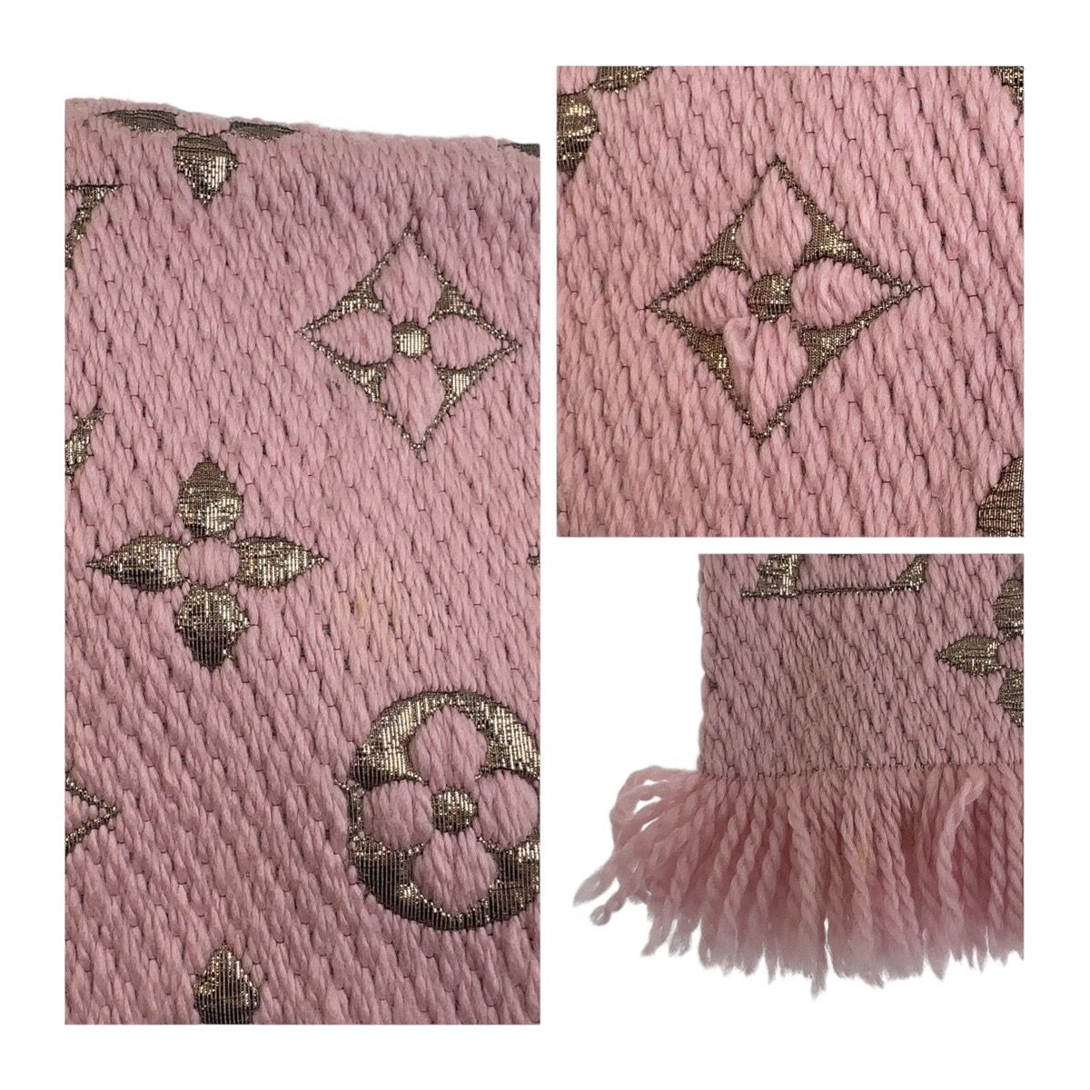 美品 LOUIS VUITTON ルイヴィトン モノグラム エシャルプロゴ