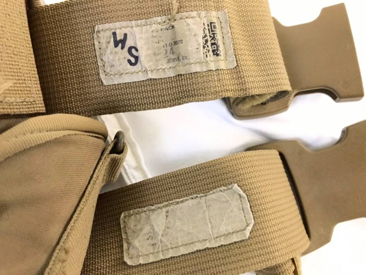 米軍放出品】USMC MOLLEパッド付タクティカルベルト FILBE SUB BELT
