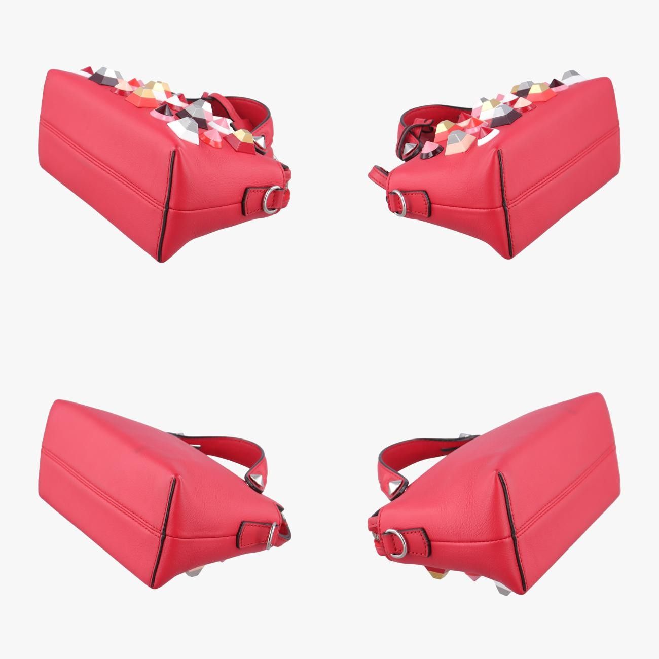 フェンディFendiバイザウェイ レッド レザー 8BL135 8BL135-9DF 178-8762 DECORATOM_COM_BR