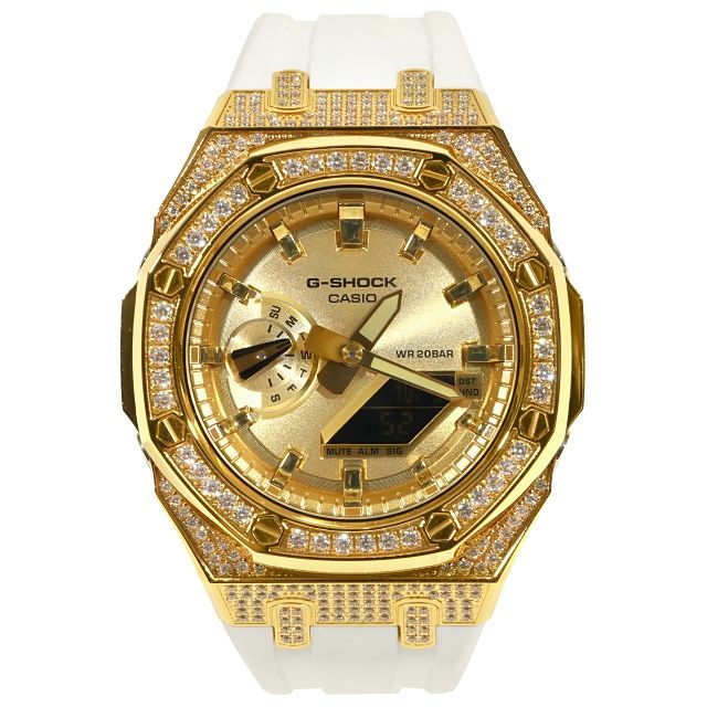 未使用品】G-SHOCK カスタム カシオーク ゴールド Gショック 焚く