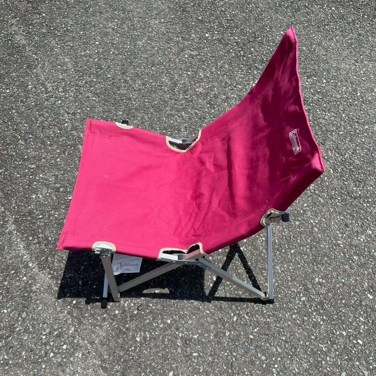 Coleman - 【ワインのみ】絶版品 未使用品 キャンバスコージーチェア ローチェア 収納ケース キャンパスコージーチェア(ワイン) の通販｜キャンプ