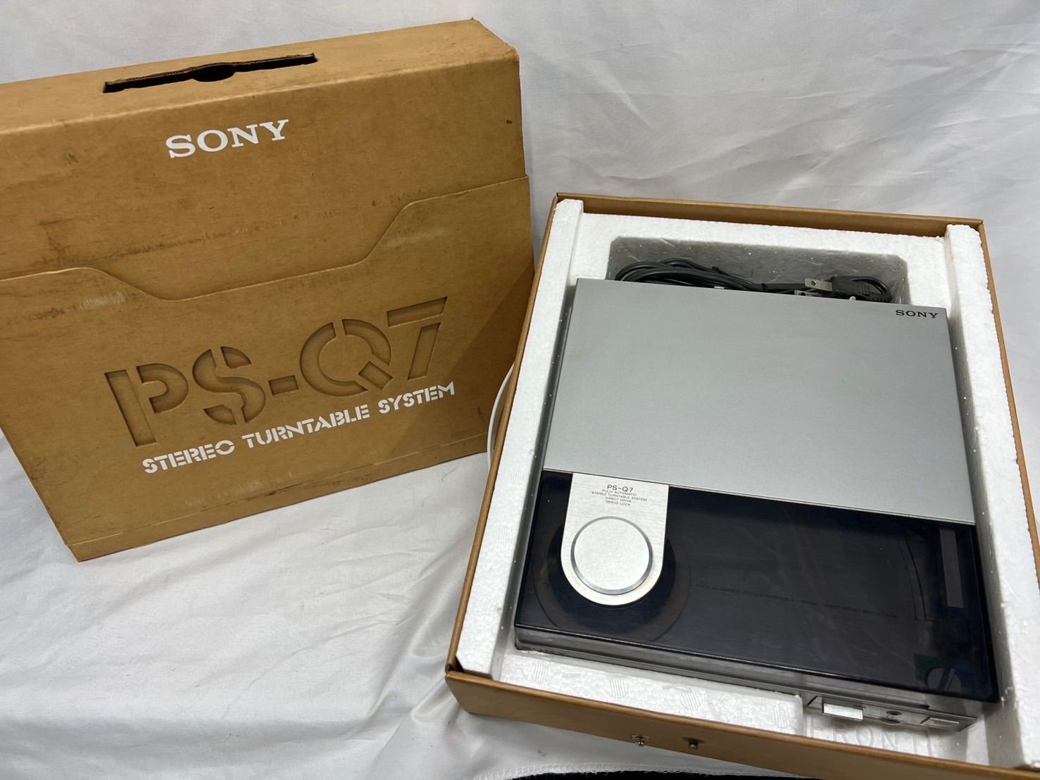 SONY PS-Q7 レコードプレイヤー き