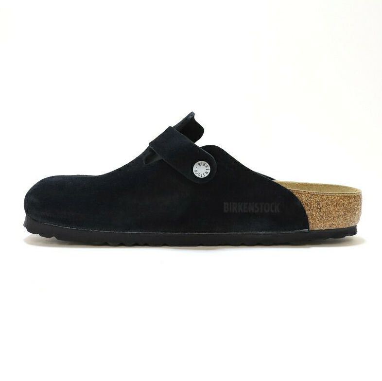 BIRKENSTOCK ブラックスエード サンダル【箱・タグ付き】 BIRKENSTOCK ブラックスエード サンダル【箱・タグ付き】 楽天