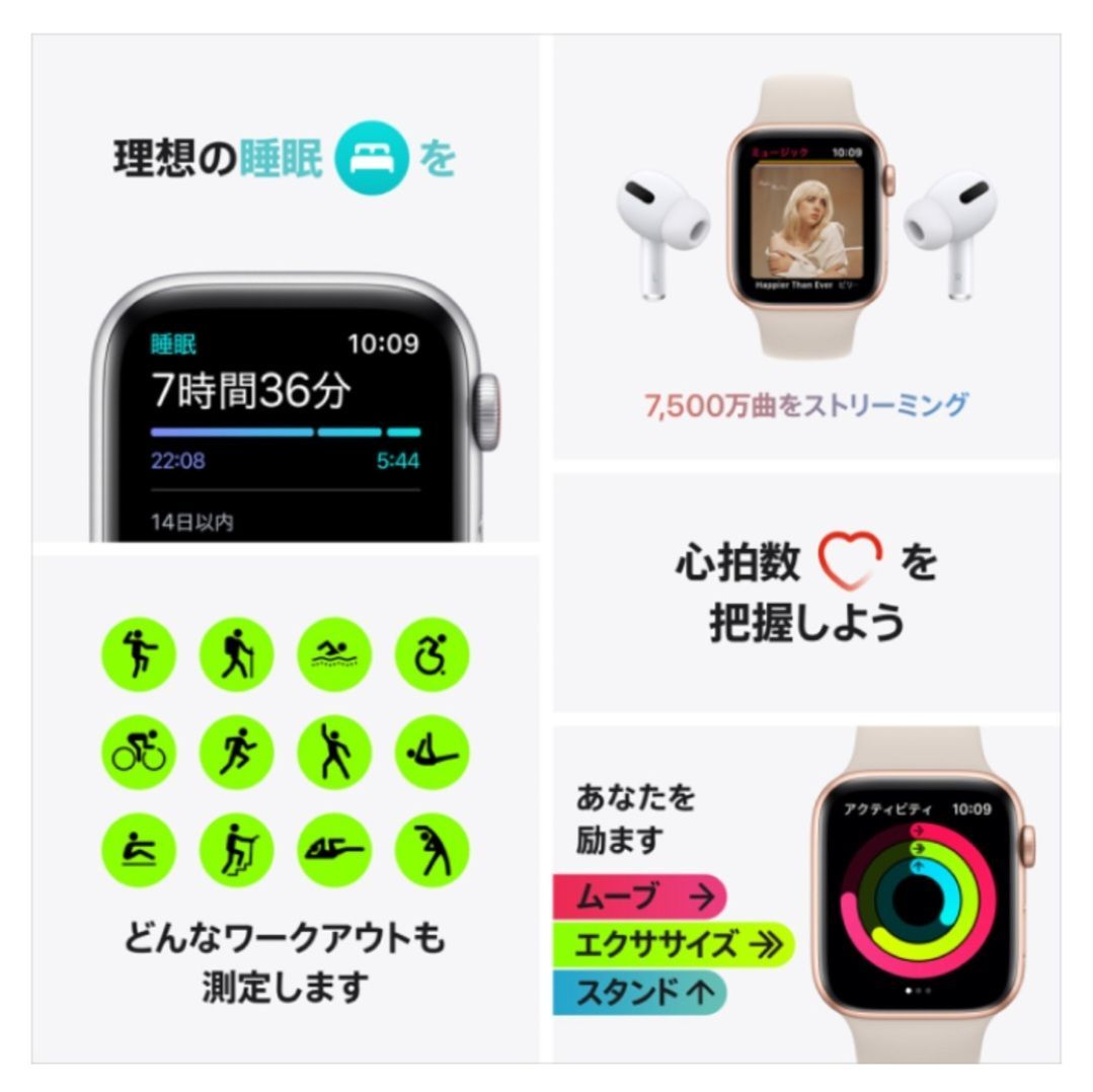 Apple Watch SE（第1世代） スペースグレイ 40mm GPSモデル - メルカリ