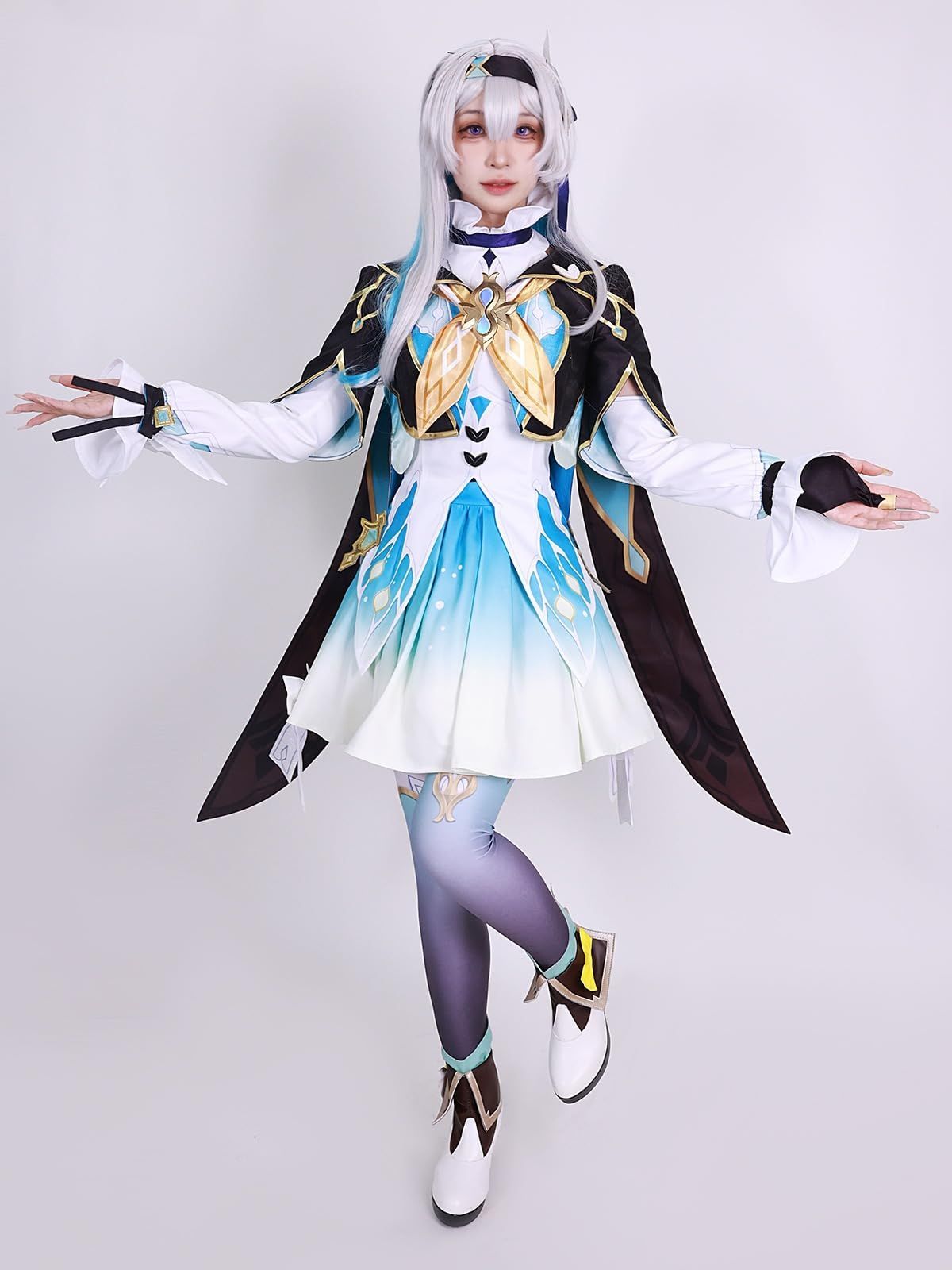 崩壊スターレイル コスプレ ウィッグ付き ホタル 開拓者 ロビン