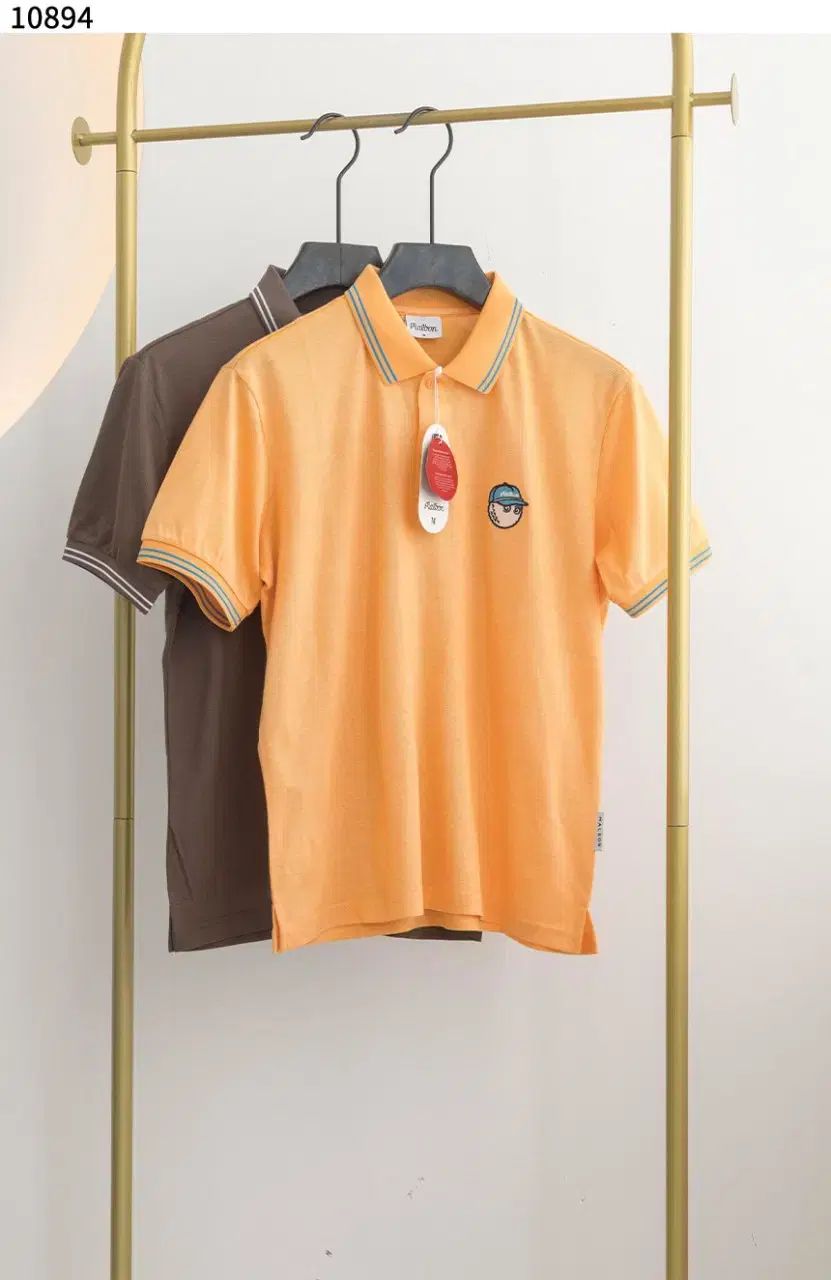 メンズゴルフウェア バケツ ポイント ピケ ポロ Tシャツ