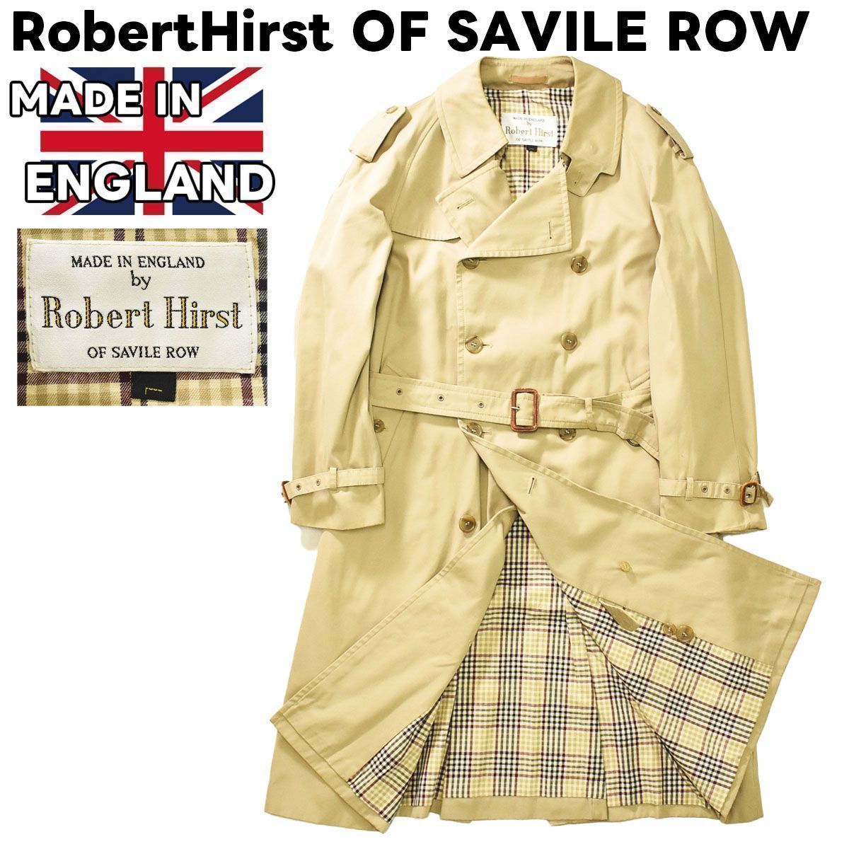 England製】Robert Hirst of savile row コート メンズ