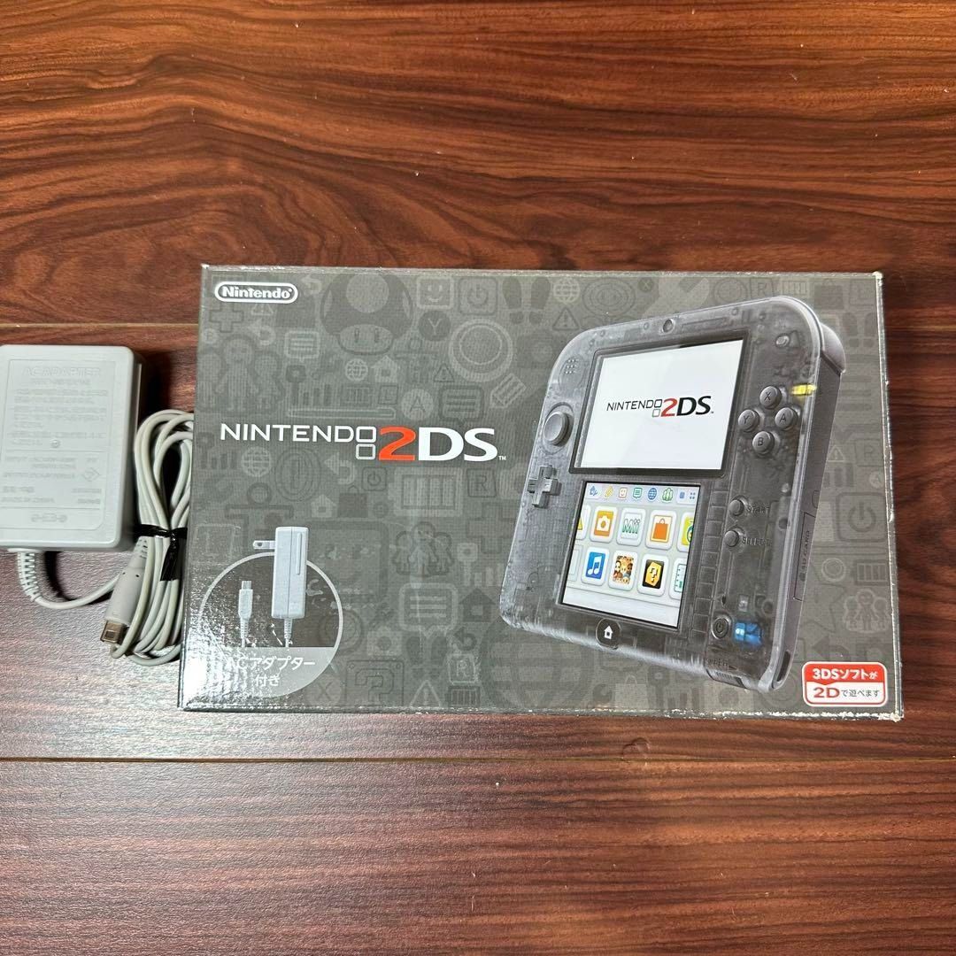 ニンテンドー2DS 本体 クリアブラック 4543