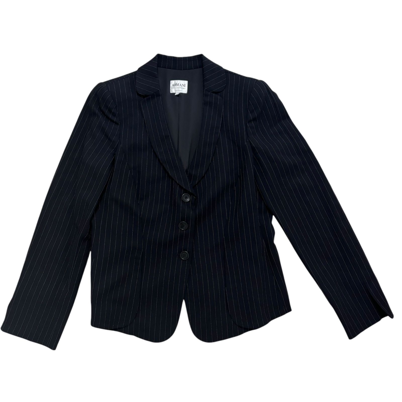 アルマーニコレツォーニレディーススーツセットアップジップアップ