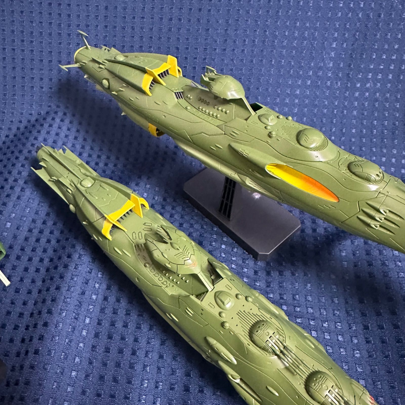 宇宙戦艦ヤマト ガミラス ガイデロール級 航宙戦艦 シュバリエル ゲール艦隊旗鑑 ゲルガメッシュ ハイゼラード級航宙戦艦 1 1000 プラモデル 箱なし ジャンク品 欠損あり バンダイ WWW_STEELWINDOWSANDDOORS_COM