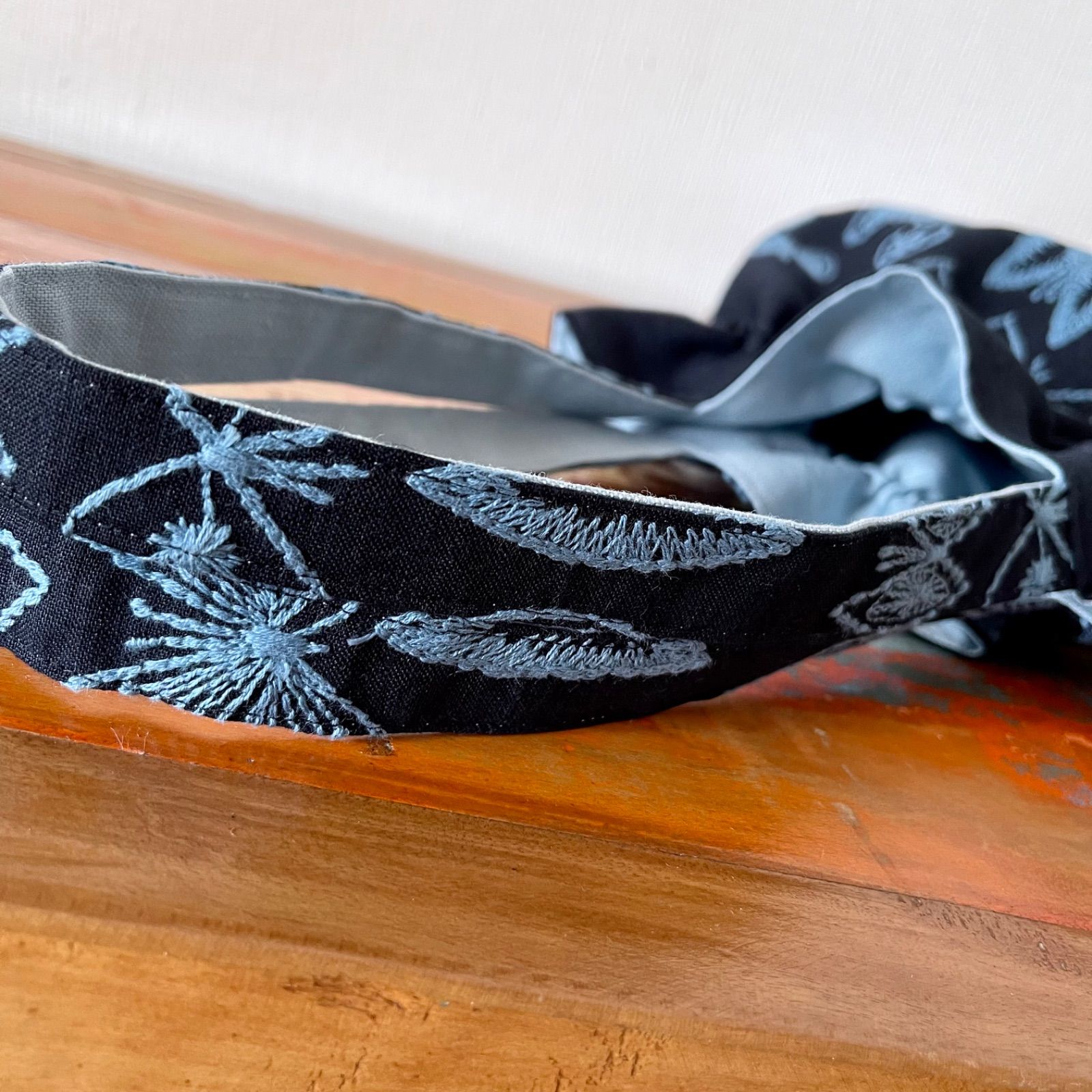 ミナペルホネン生地使用 ✳︎ sky flower 巾着バッグ - メルカリ 