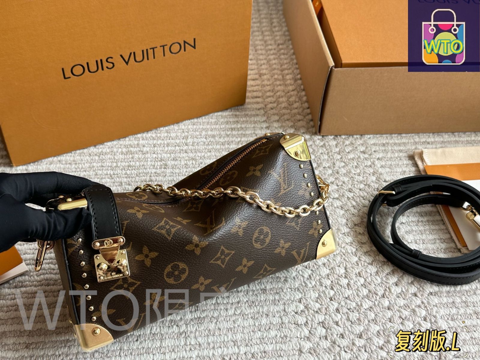 ヴィトン　ブランド箱 今日特価】LV ルイ・ヴィトン サイドトランク コレクション 柔軟