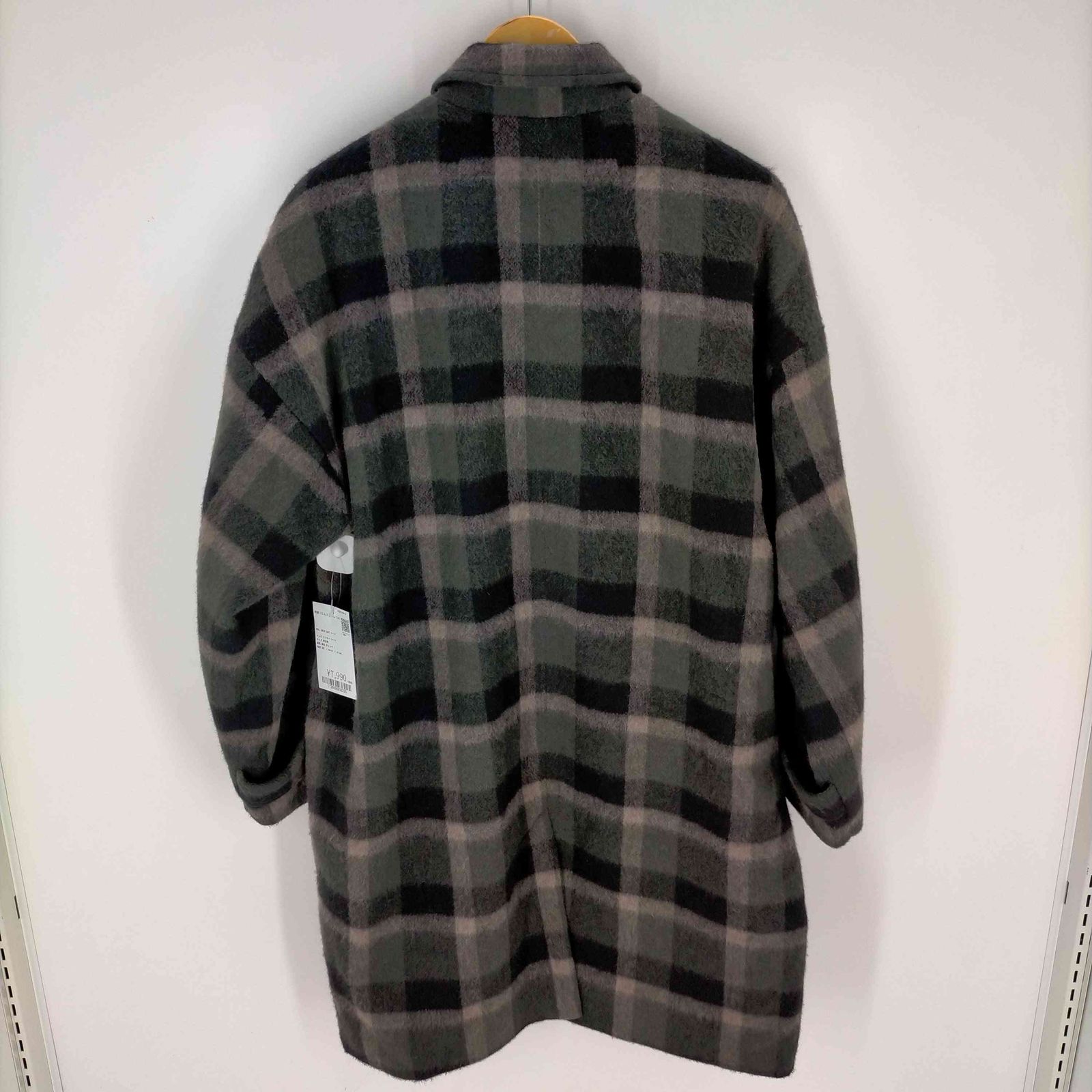 エムエスエムエル MSML WOOL CHECK COAT コート メンズ 表記無 - メルカリ