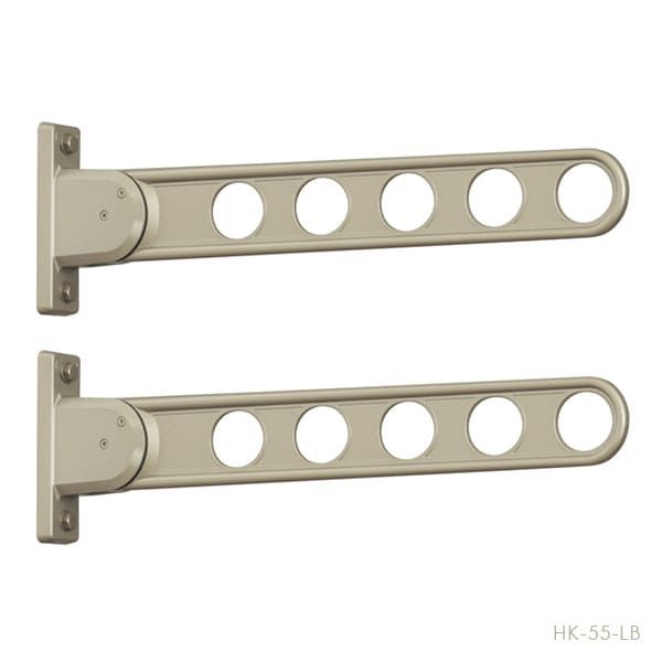 ホスクリーン 川口技研 物干し金物シリーズ HK型 HK-55 2本入り 設置1セット