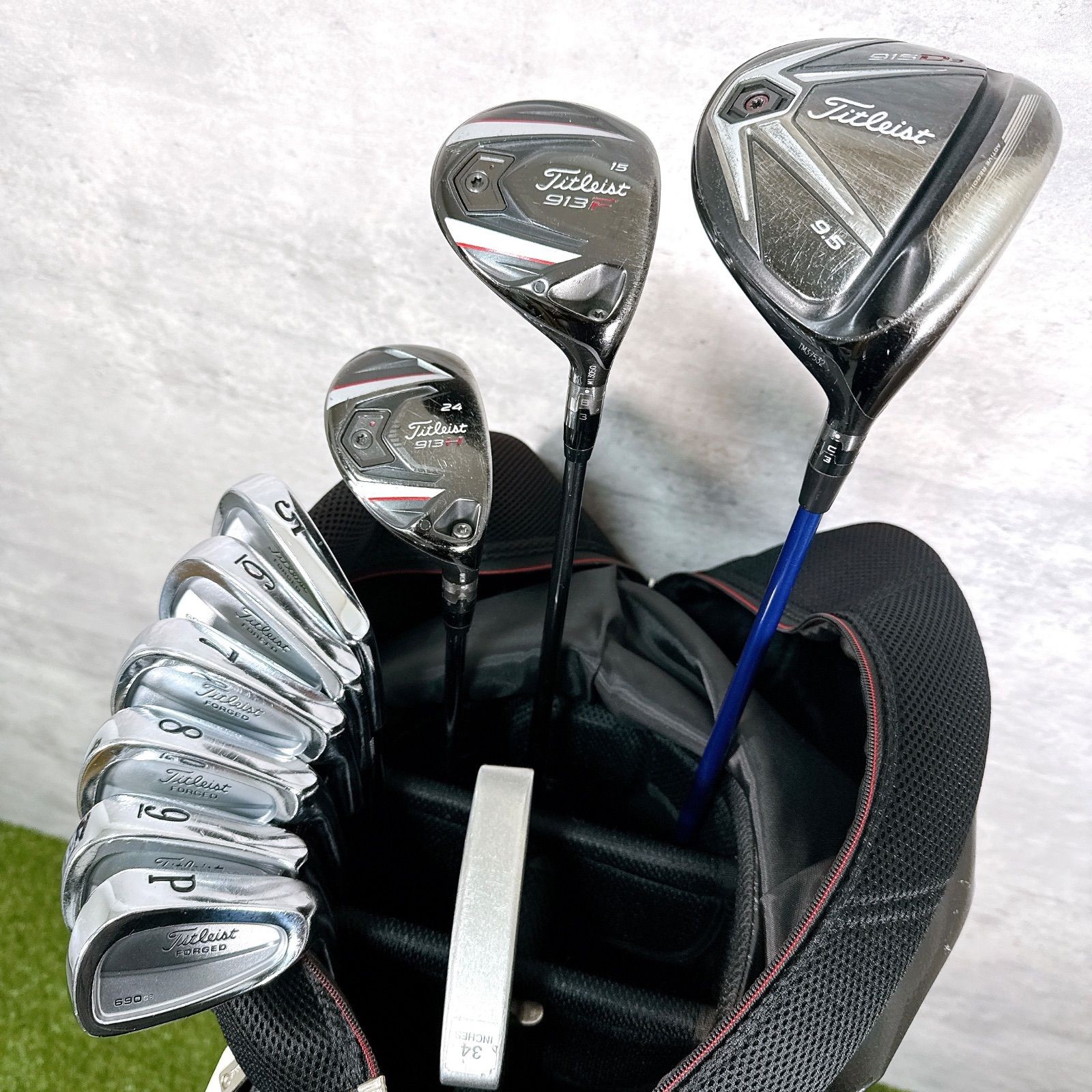 美品 SWORD ATC589 ゴルフセット 10本 R スピーダー フジクラ 美品