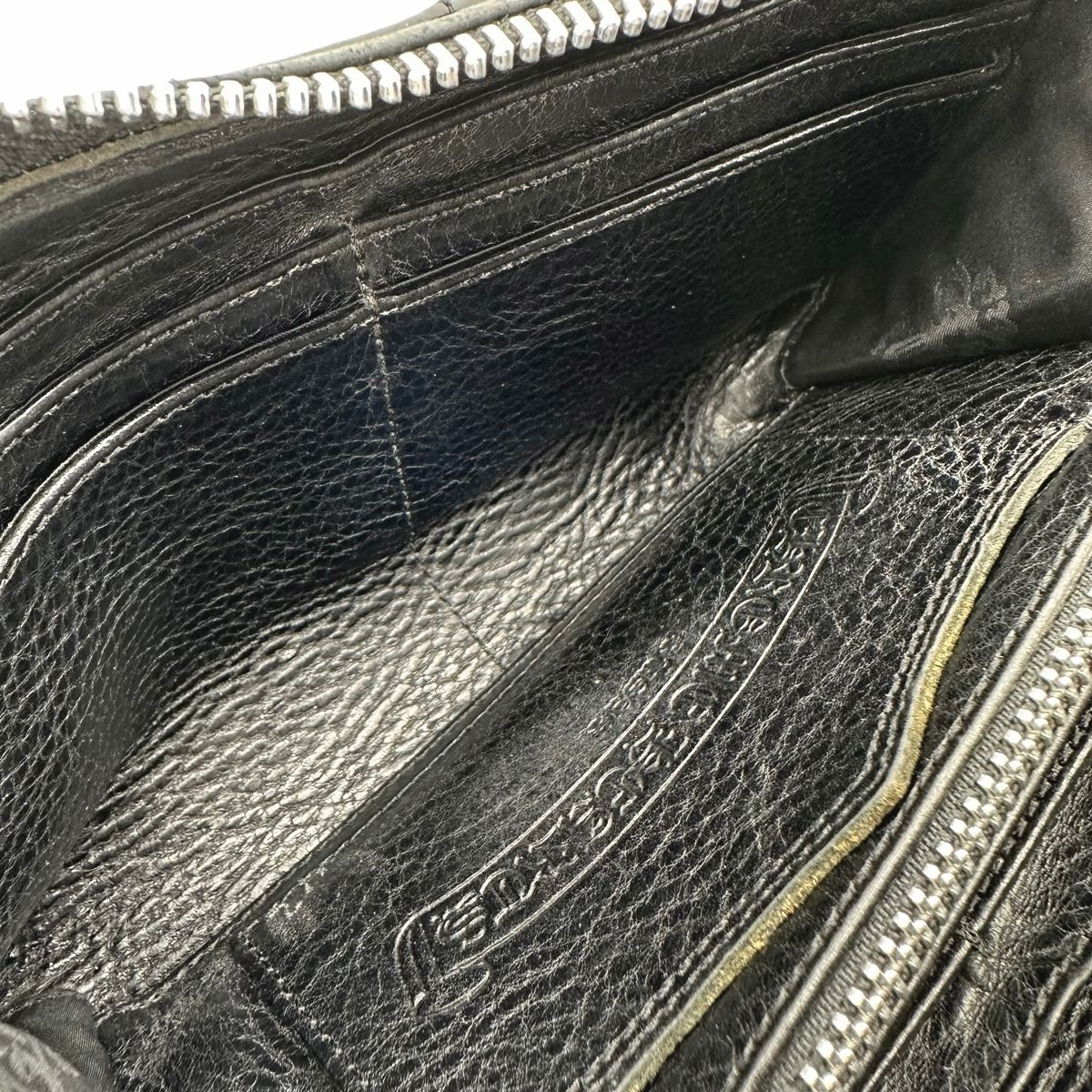 中古】 CHROME HEARTS クロムハーツ メンズ財布 REC F ZIP