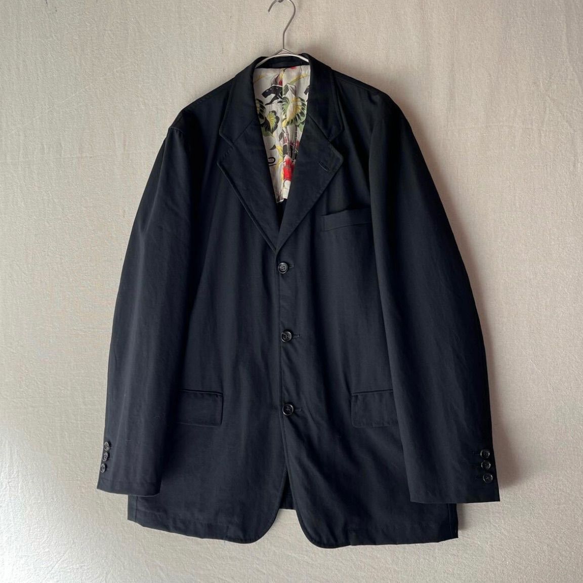 最新の激安 des COMME AD2000 GARCONS ジャケット ウールギャバジン HOMME ジャケット・アウター