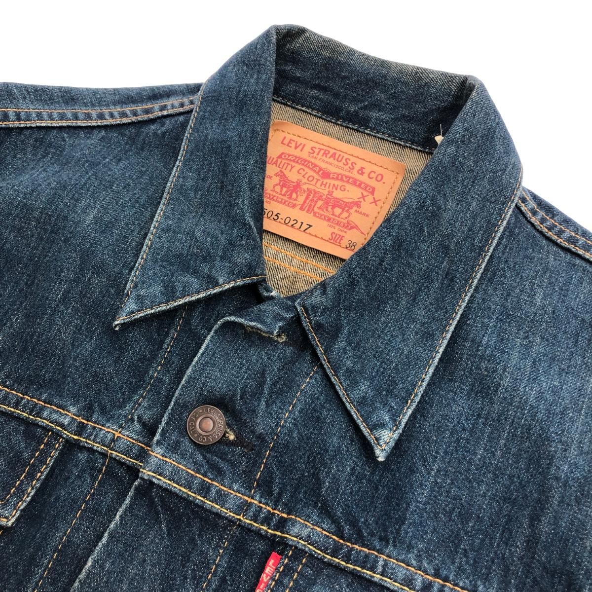 LEVI`S リーバイス デニムジャケット サイズ:38 70505-0217/BIG E/復刻